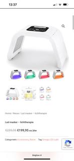 Led licht gezichtstherapie OMEGA light, Ophalen, Zo goed als nieuw, Overige typen