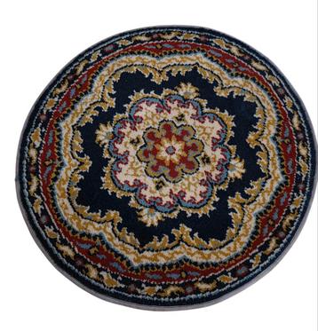 2286 Antiek vintage rond, rond tafelkleedje 48cm beschikbaar voor biedingen