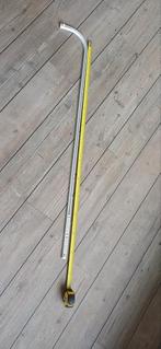 Gordijnrail 120cm met bocht - T.e.a.b. moet snel weg!, Ophalen, Minder dan 50 cm, Gebruikt, Wit