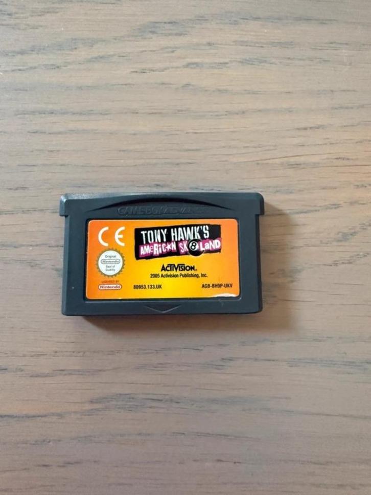 Gameboy Tony Hawk's American Skateland, Spelcomputers en Games, Games | Nintendo Game Boy, Zo goed als nieuw, Sport, 1 speler