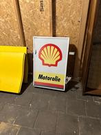 Shell Motorolie Emaille Bord/Lamp - Vintage Gevelreclame, Ophalen of Verzenden