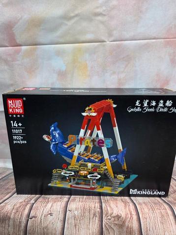 Mould King/Pirate Shark/Nieuw/Moc/Bouwstenen/Streetview beschikbaar voor biedingen