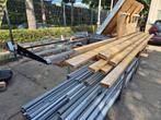Houten Balken, Doe-het-zelf en Verbouw, Hout en Planken, Nieuw, Ophalen of Verzenden, Balk, Vuren