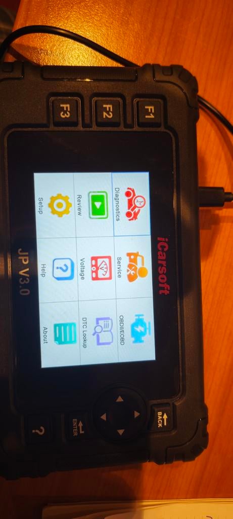 iCarsoft JP V3.0 Diagnoseapparaat + OBD2 Kabel, Auto diversen, Ophalen, Nieuw