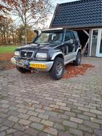 Suzuki Vitara 2.0 Cabrio 16V 4WD 1998 Zwart, Auto's, Suzuki, 1998 cc, 450 kg, 4 cilinders, Origineel Nederlands