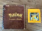 Pokémon Yellow Gameboy + Trainer's Guide, Avontuur en Actie, Gebruikt, 1 speler, Ophalen of Verzenden