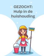 Hulp in de huishouding gezocht: Mariahout, Vacatures, Vacatures | Schoonmaak en Facilitaire diensten, Starter, Overige vormen