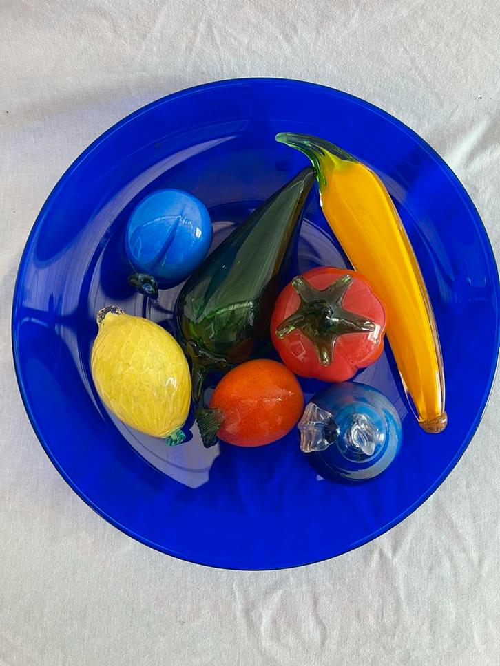 Prachtige Fruitschaal van Murano Art Glas, Antiek en Kunst, Antiek | Glas en Kristal, Ophalen