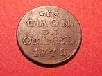 Groningen Duit 1770, Postzegels en Munten, Ophalen of Verzenden, Vóór koninkrijk, Overige waardes, Losse munt