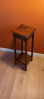 Vintage houten plantentafeltje, Huis en Inrichting, Ophalen, Minder dan 55 cm, Gebruikt, Klassiek