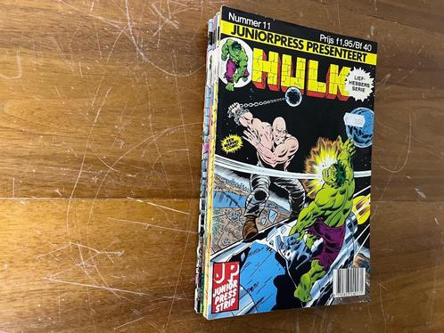 Hulk liefhebber serie 1983-84, 1 t/m 11 geheel compleet., Boeken, Strips | Comics, Zo goed als nieuw, Complete serie of reeks