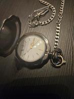 Antiek zakhorloge met ketting, Ophalen of Verzenden