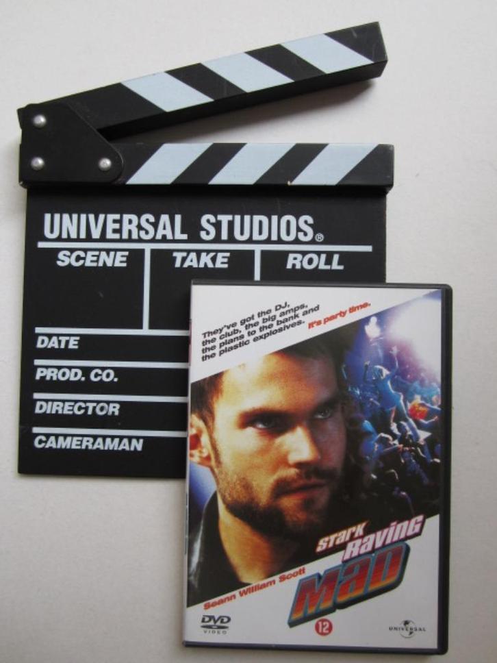 Stark Raving Mad DVD, Cd's en Dvd's, Dvd's | Actie, Zo goed als nieuw, Vanaf 16 jaar, Ophalen of Verzenden