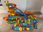 VTech Toet Toet Auto’s: stuntpark, garage, wegdelen en brug, Ophalen, Gebruikt, 2 tot 4 jaar