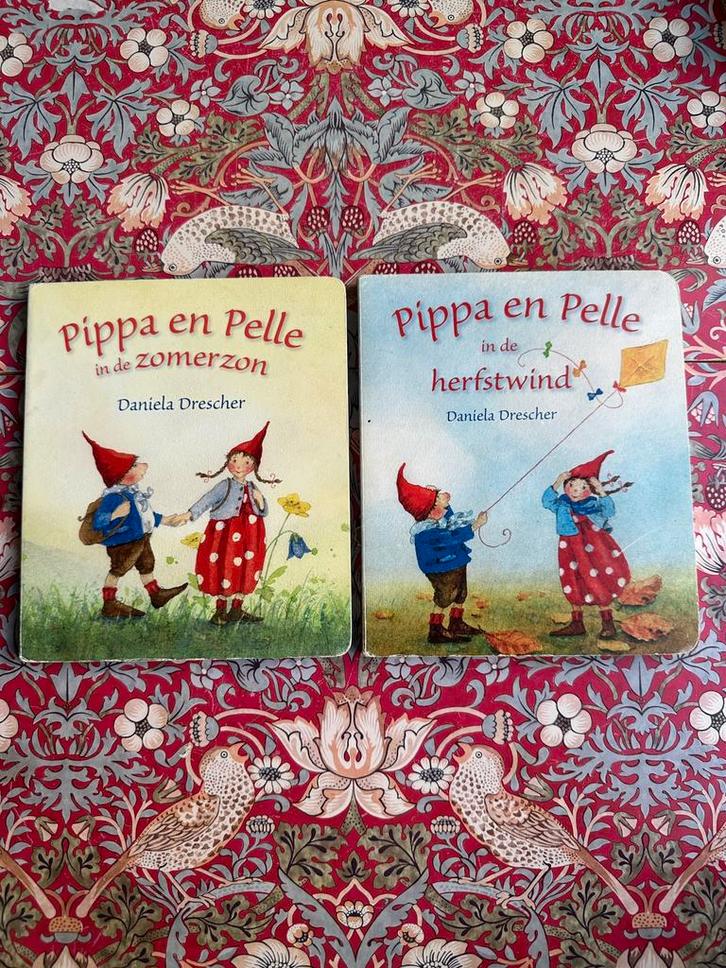Daniela Drescher Pippa en Pelle in de herfstwind / zomerzon, Boeken, Kinderboeken | Baby's en Peuters, Zo goed als nieuw, Ophalen of Verzenden