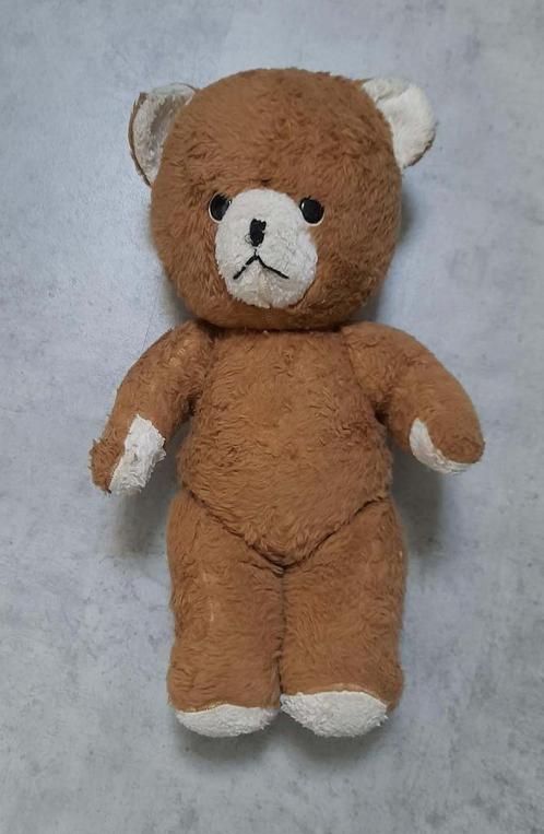 BEER met geluid / brom. Brombeer. 47 cm. Vintage / retro, Verzamelen, Beren en Cherished Teddies, Zo goed als nieuw, Stoffen beer