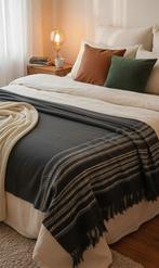 Sprei 2 persoons, Huis en Inrichting, Ophalen, Zwart, Overige typen, Tweepersoons