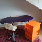 kinder buro + burostoel + ladeblokje, Kinderen en Baby's, Kinderkamer | Tafels en Stoelen, Ophalen, Gebruikt, Tafel(s) en Stoel(en)