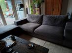 Urban Sofa Firenca 2,5 zitsbank met poef, kleur antraciet, Ophalen, 75 tot 100 cm