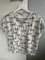 Wit shirt met luipaarden maat 170/176 (Wefashion), Ophalen of Verzenden, Zo goed als nieuw, Meisje, Shirt of Longsleeve
