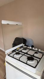 BEKO kookplaat vrijstaand met glazen afdekplaat, Witgoed en Apparatuur, Fornuizen, Ophalen, Gebruikt, Minder dan 85 cm, 4 kookzones