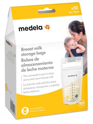 3 x 50 Medela Moedermelk bewaarzakjes 180 ML *NIEUW* beschikbaar voor biedingen