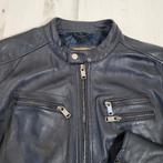 Chyston leren jas maat M model Alessandro antraciet zwart, Kleding | Heren, Maat 48/50 (M), Zwart, Chyston, Ophalen of Verzenden