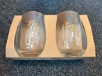 Mr. & Mrs. Set van 2 glazen. Nieuw., Ophalen of Verzenden, Nieuw, Glas