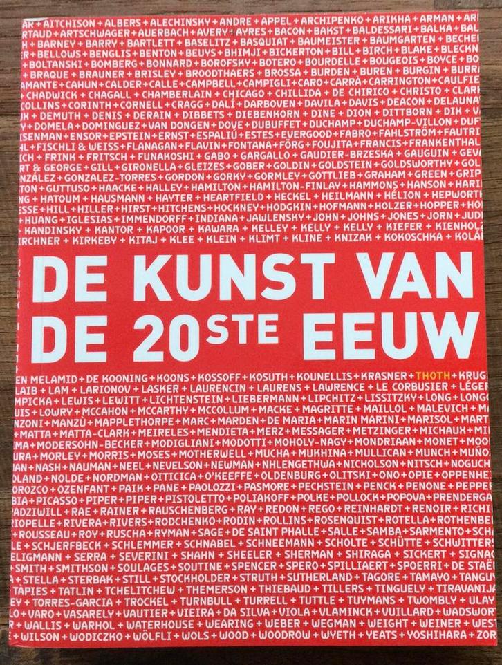 De kunst van de 20-ste eeuw, Boeken, Kunst en Cultuur | Beeldend, Zo goed als nieuw, Schilder- en Tekenkunst, Ophalen of Verzenden
