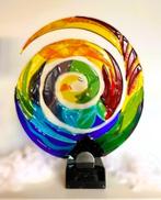 glasfusie, glaskunst, colorful chaos, Ophalen