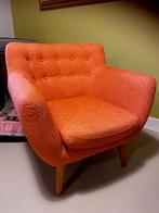 2 Fauteuiltjes, Huis en Inrichting, Fauteuils, Ophalen, 75 tot 100 cm, Zo goed als nieuw, Stof