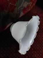 Melkglazen Lampenkap - Vintage Stijl, Ophalen of Verzenden, Rond, Minder dan 25 cm
