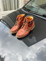 Stoere vintage leren boots – Uniek & karaktervol, Ophalen of Verzenden, Gedragen, Bruin