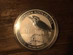 Zilveren munt kookaburra 1 kilo zilver 999 nieuw € 2850, Ophalen, Losse munt, Zilver