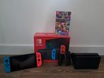 Nintendo switch spelcomputer 2024 met mario kart, Ophalen of Verzenden, Zo goed als nieuw, Switch Original
