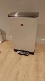 Wesco Prullenbak - Dubbele Afvalbak met Pedaal, Ophalen, Met pedaal, 50 tot 75 cm, Zo goed als nieuw