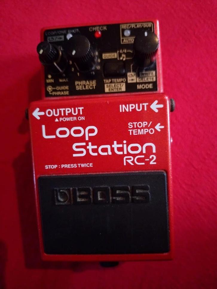 Boss RC-2 Loop Station Pedaal, Muziek en Instrumenten, Effecten, Gebruikt, Ophalen of Verzenden