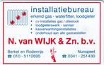 Telefoonkaart CRE168 Installatiebureau N. van Wijk & Zn., Verzamelen, Telefoonkaarten, Nederland, Ophalen of Verzenden