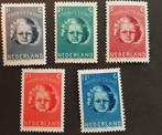 NEDERLAND | 1945 | NVPH 444-448 | * Ongebruikt, Postzegels en Munten, Postzegels | Nederland, Na 1940, Verzenden, Postfris