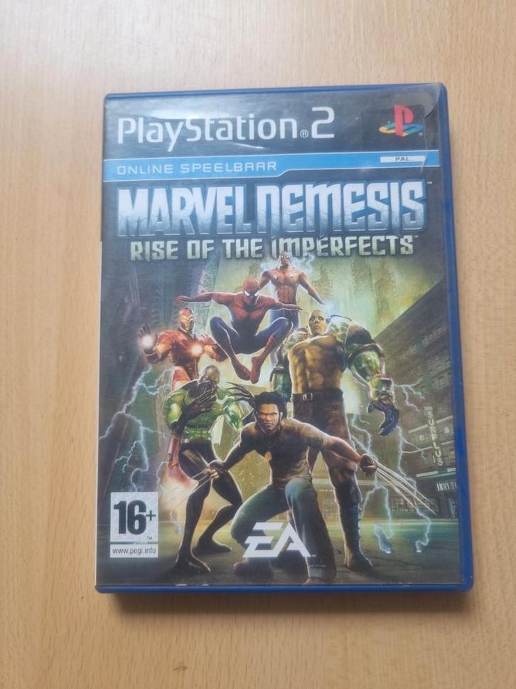 Marvel nemesis rise of the imperfects playstation 2, Spelcomputers en Games, Games | Sony PlayStation 2, Gebruikt, Avontuur en Actie