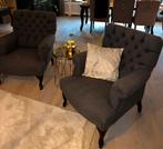 2 fauteuils, Huis en Inrichting, Fauteuils, Ophalen, Gebruikt, Minder dan 75 cm, Landelijk