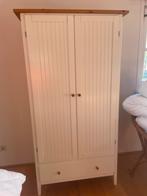 Visdalen Witte kledingkast met hangruimte en lade, Ophalen, 50 tot 100 cm, Zo goed als nieuw, Met lade(s)