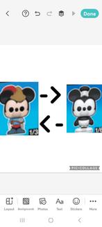 Gezocht Funko Bitty pop, Steamboat Willie, liefst ruilen, Ophalen of Verzenden, Nieuw