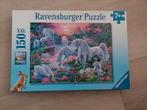 Ravensburger puzzel XXL eenhoorn 150 stukjes, Ophalen of Verzenden, Meer dan 50 stukjes, Gebruikt, 6 jaar of ouder