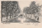 oud beijerland   in 1904   voorstraten, Verzenden, Voor 1920, Gelopen, Zuid-Holland