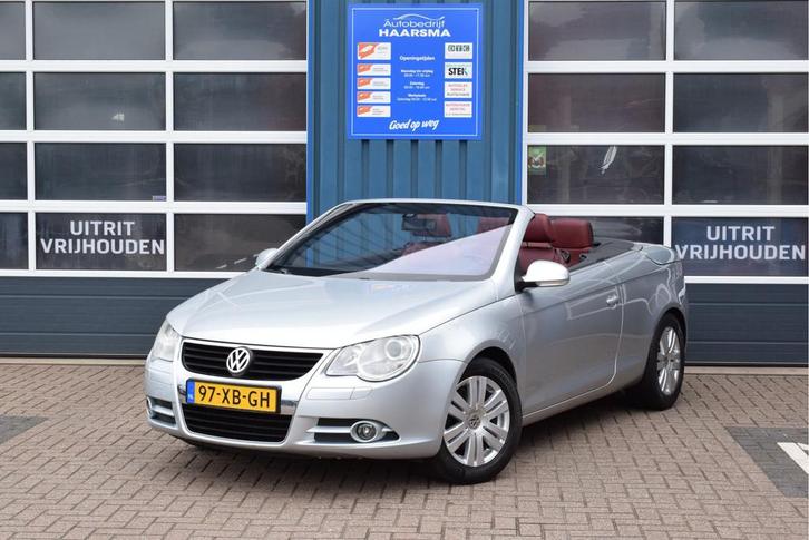 Volkswagen Eos 2.0-16v FSI Cabrio Leer (bj 2007), Auto's, Volkswagen, Bedrijf, Te koop, Eos, ABS, Airconditioning, Alarm, Boordcomputer