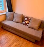 IKEA Asarum Slaapbank Sleeper Couch grey, Ophalen of Verzenden, Zo goed als nieuw, Tweepersoons, 190 cm of minder