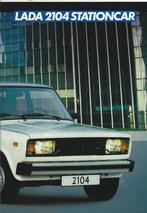 Folder Lada 2104 Stationcar 1987, Ophalen of Verzenden, Gelezen, Overige merken