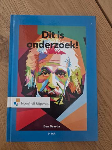 Dit is onderzoek! - Ben Baarda - 3e druk beschikbaar voor biedingen