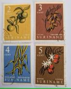 Suriname 1961 - nvph 354-360 -  Inheemse vruchten  -ao, Postzegels en Munten, Postzegels | Suriname, Ophalen of Verzenden, Gestempeld